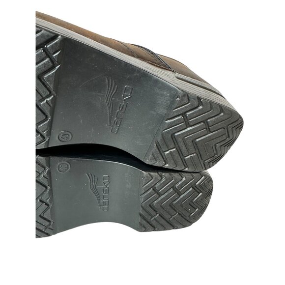 Dansko Professional Antique Brown/Black Leather Clogs Size 40 Brown 206-780202 - Picture 13 of 13